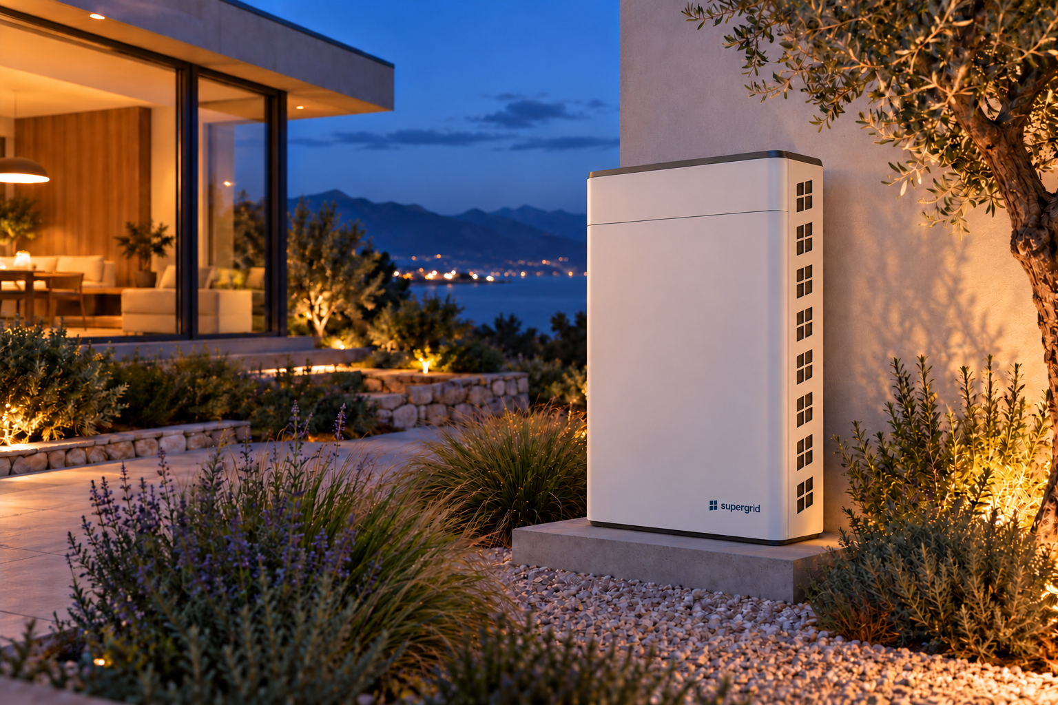 Supergrid home battery